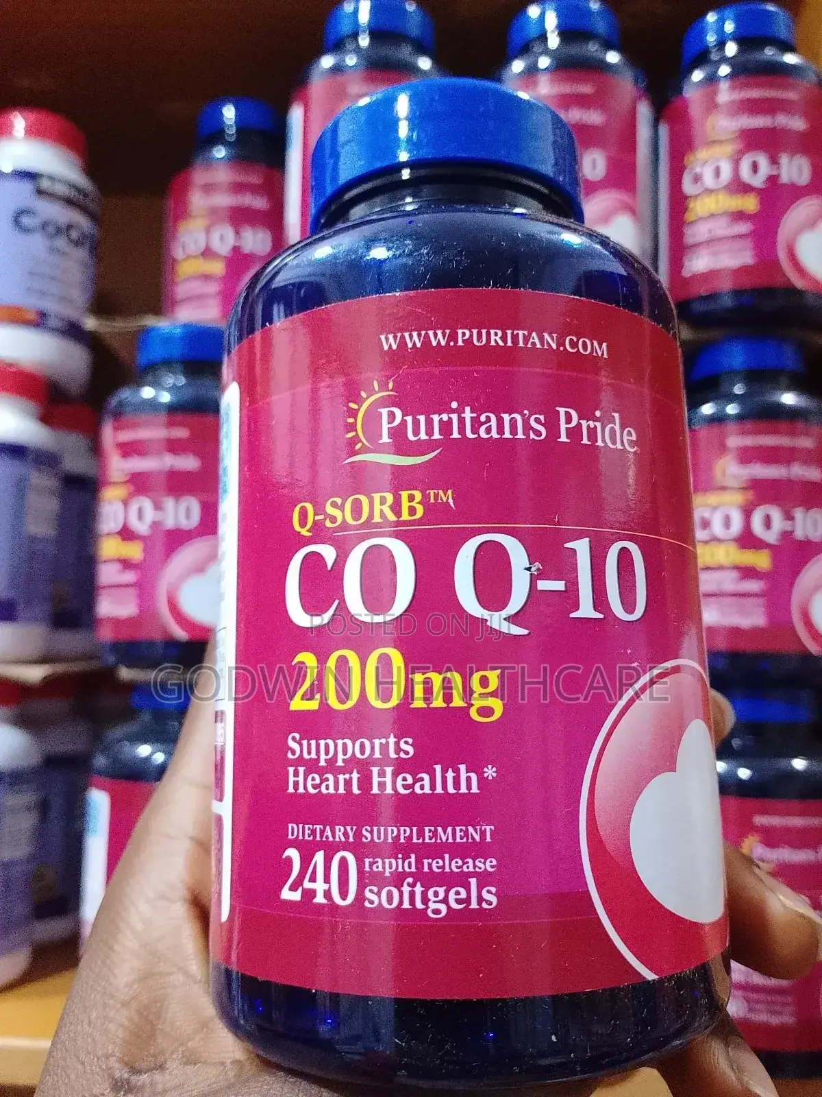 Puritan's Pride Coq10 200mg by 240