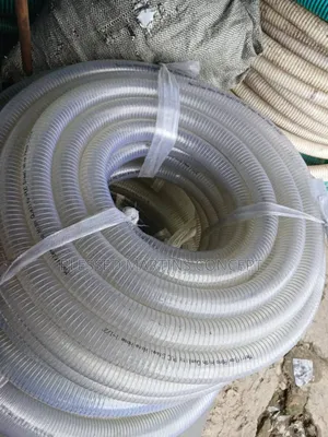 1by1⁄2 Transparent Steel Suction Hose for Water,Petrol,Chemical