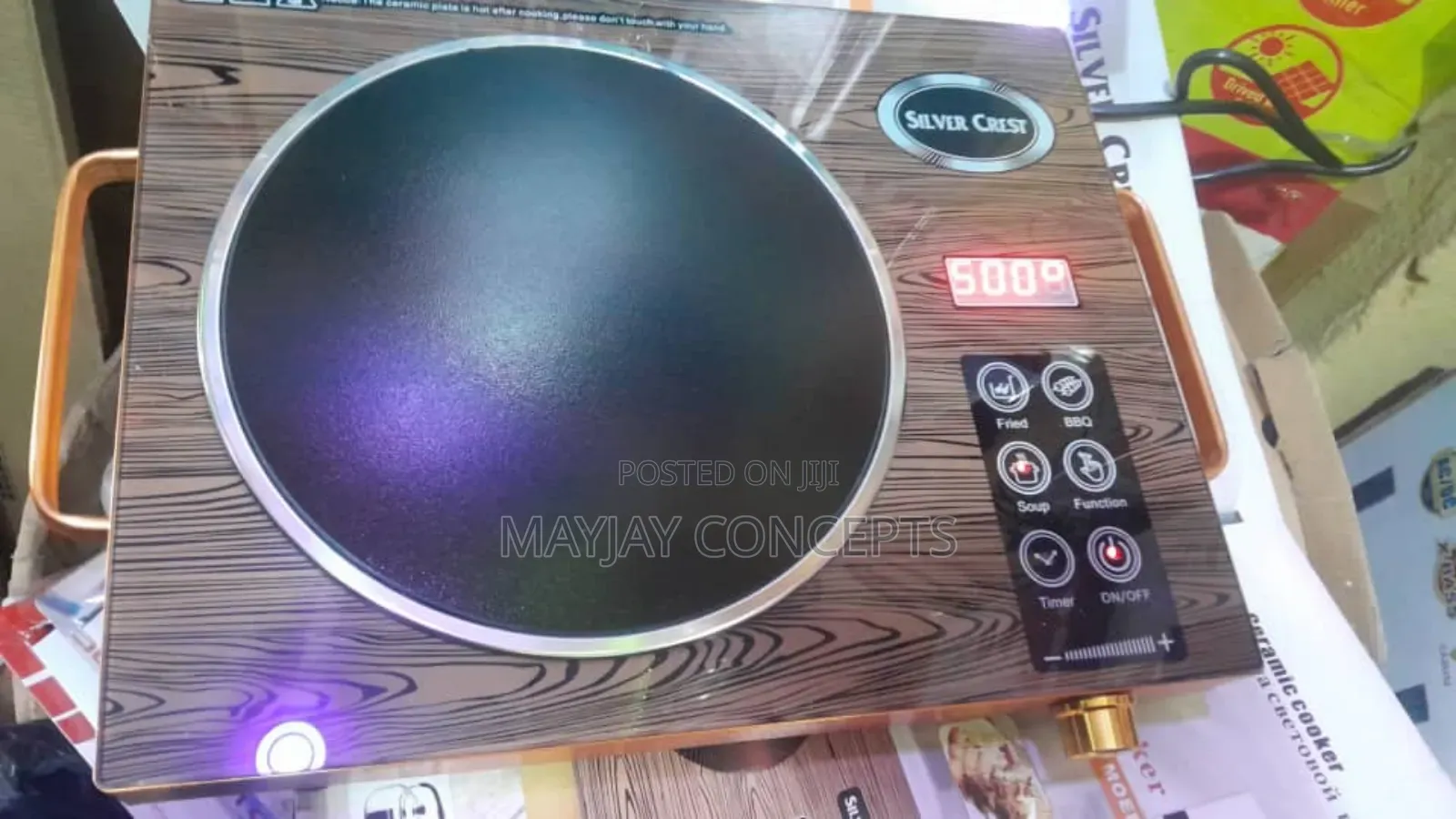 Silvercrest Infrared Hot Plate Cooker With 7 Functions Timer