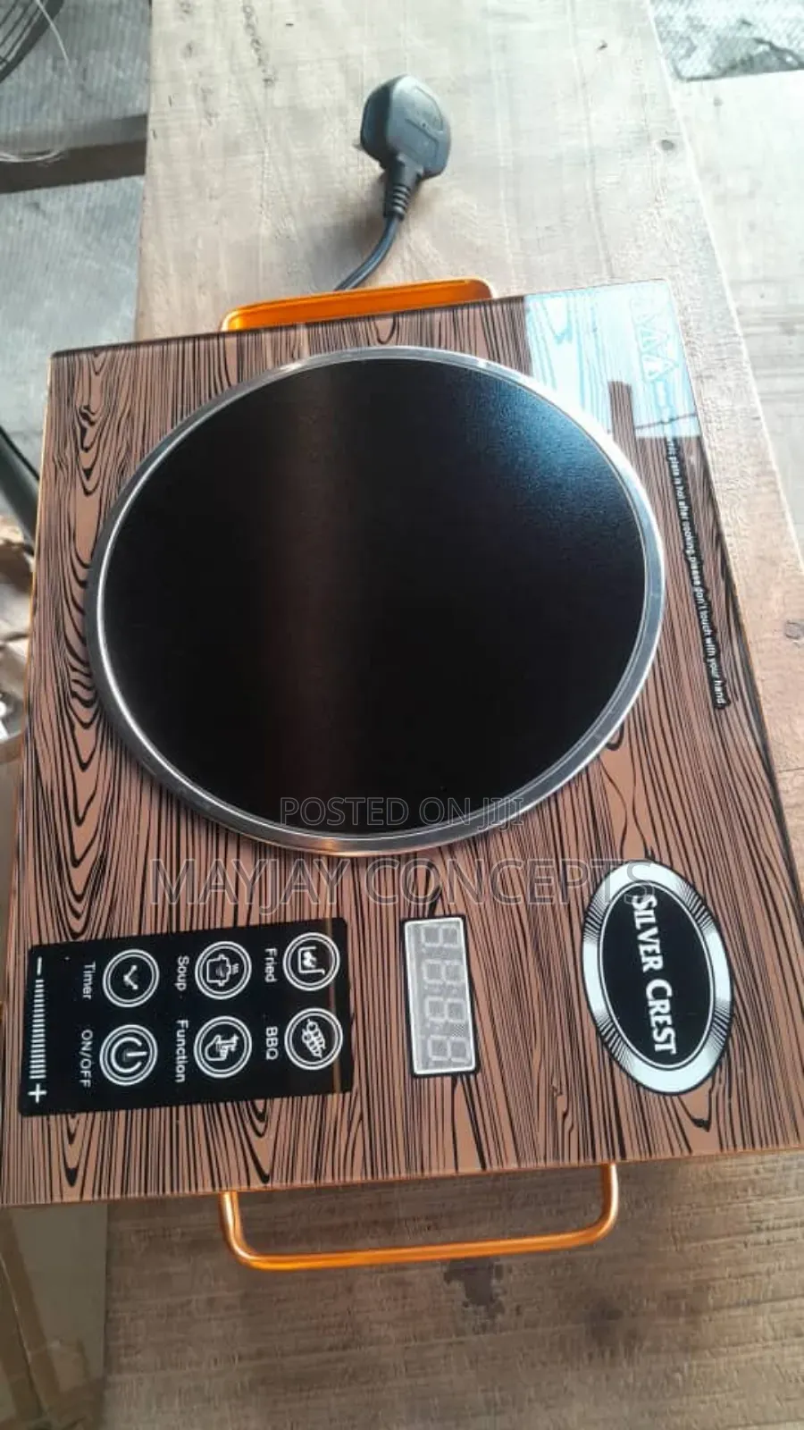 Silvercrest Infrared Hot Plate Cooker With 7 Functions Timer