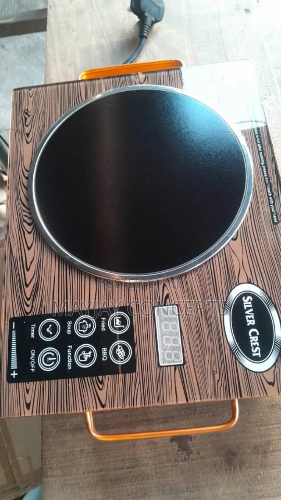 Silvercrest Infrared Hot Plate Cooker With 7 Functions Timer