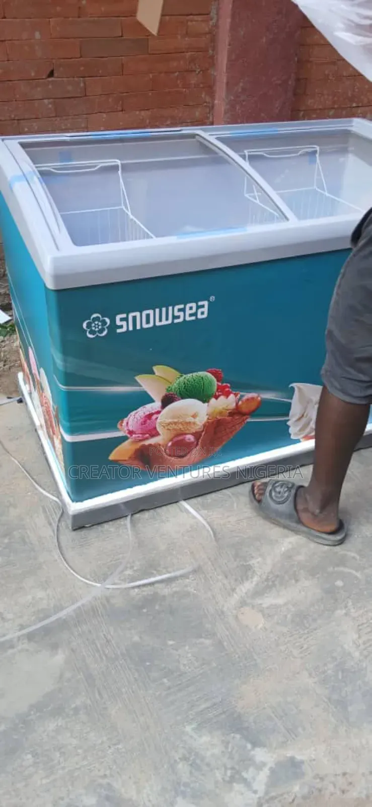 Display Deep Freezer Snowsea,Fast Blocking,Retain Block,Low Cosumpton