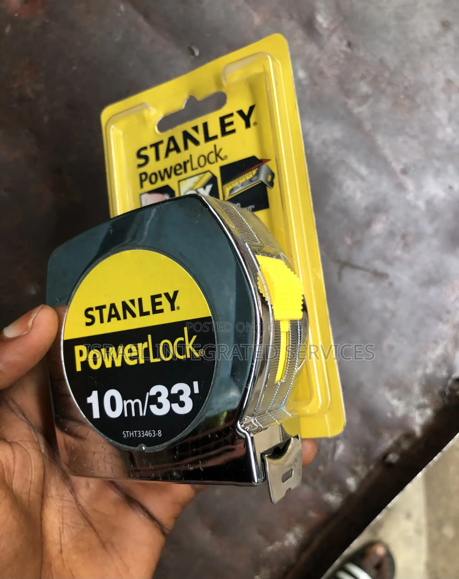 Stanley Measuring Tape 10 Meters Iron Body