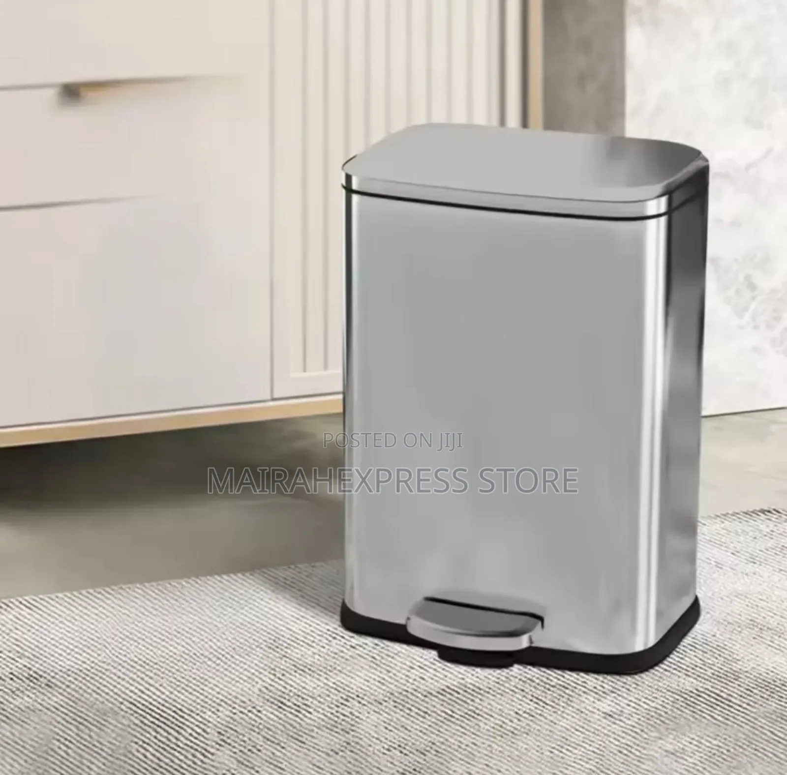 18l Stainless Pedal Bin T2mm7