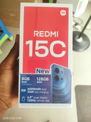 New Xiaomi Redmi 15C 4G 256 GB Blue