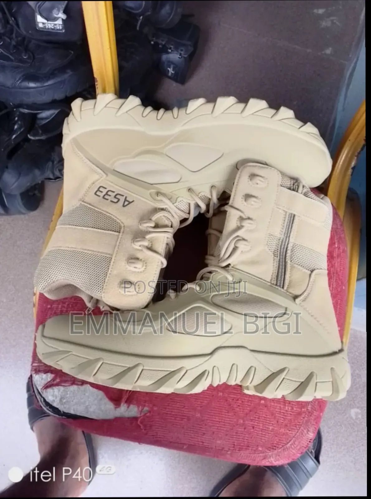 A533 Combat Dessert Boot