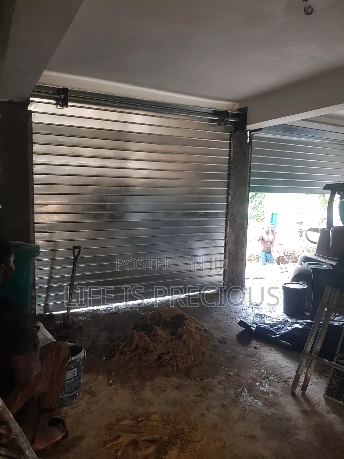 Galvanized Roller Shutter Door