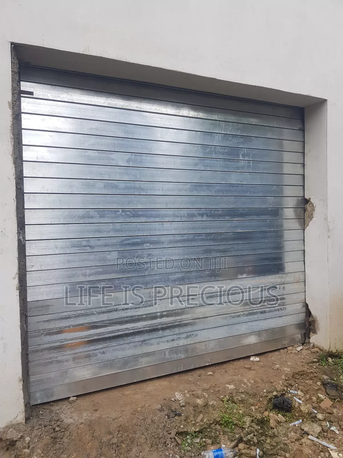 Galvanized Roller Shutter Door