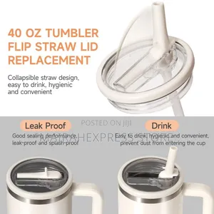 Stanley Lid Replacement Cover With Straw (B3s).