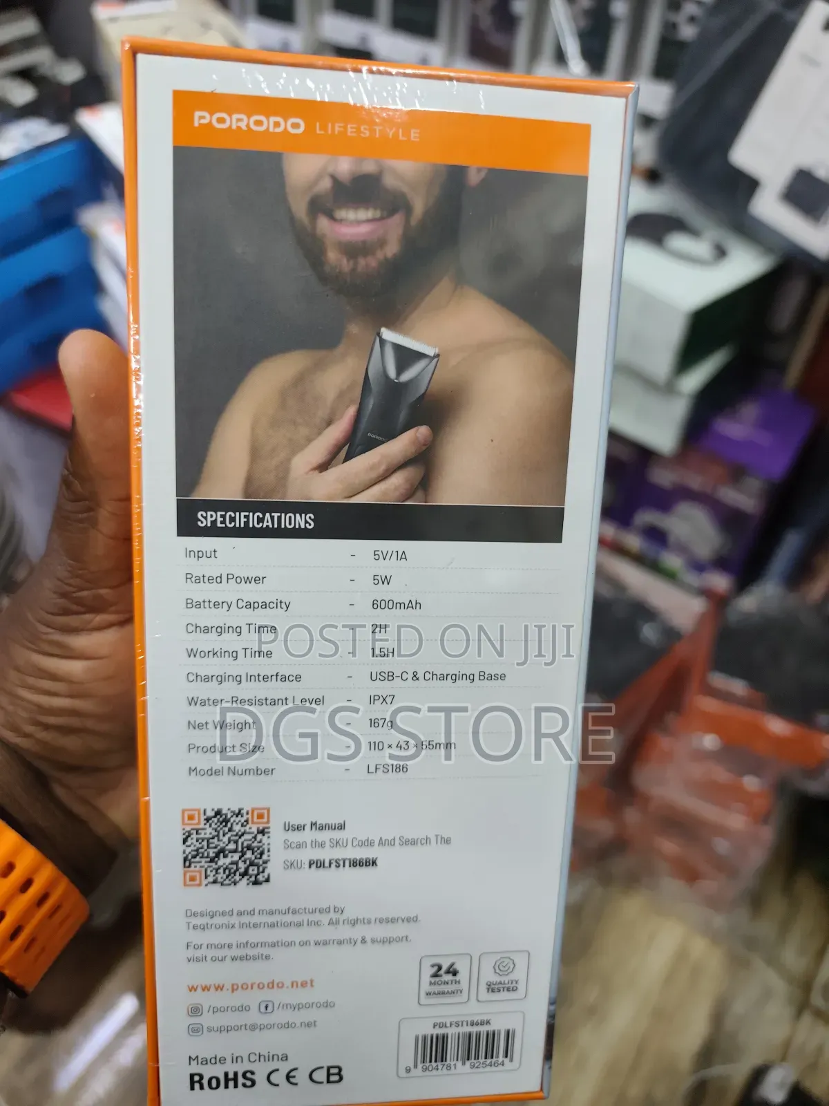 Porodo Full Body Grooming Kit
