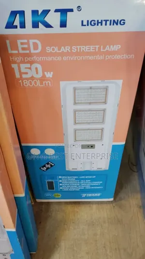A K T Solar Streets Light 150watts Available