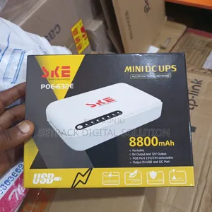 Ske Mini Dc Ups 8800mah Poe-431p for Routers, Cctv,Pos