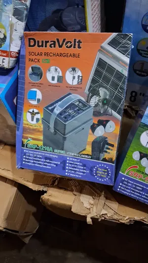 Solar Kit Battery With Solar Panel for Homes/ Restaurants/ Offices Bar