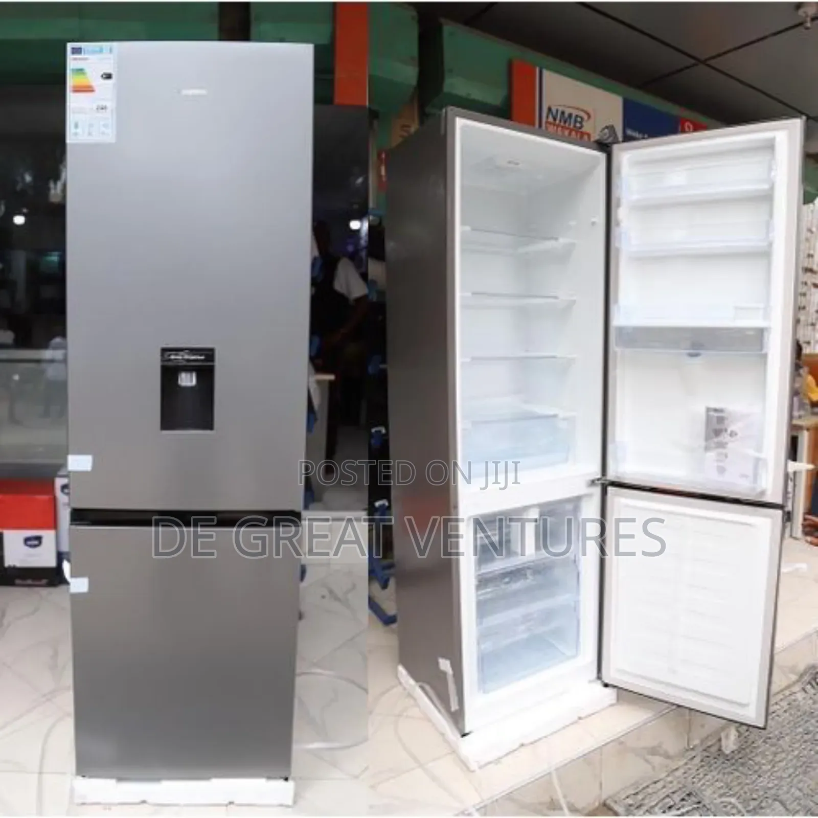 Brand New Hisense Half-half Fridge√245l√Dispenser√External√Silver Colo