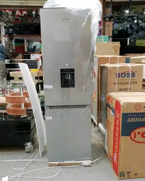 Brand New Hisense Half-half Fridge√245l√Dispenser√External√Silver Colo