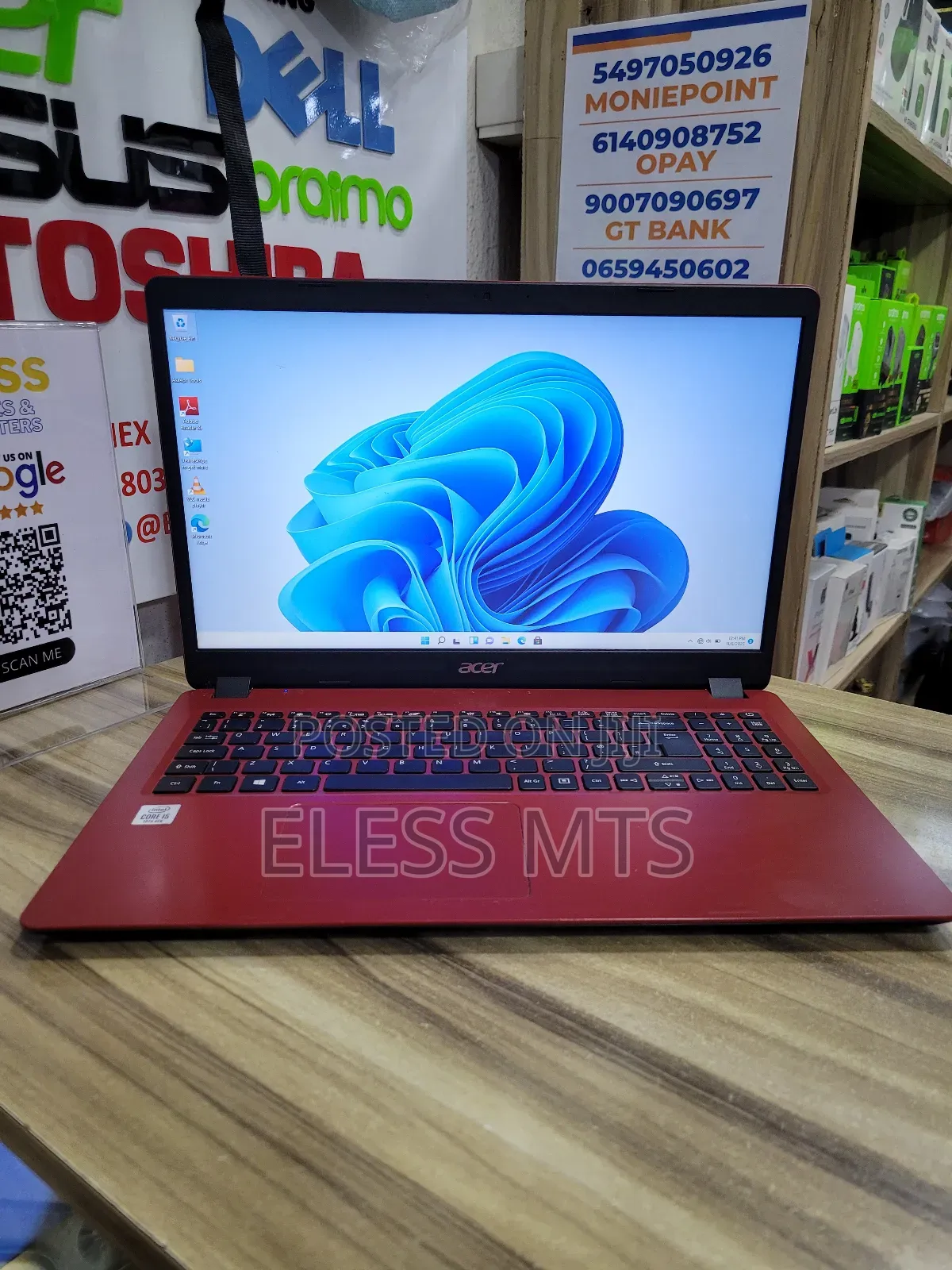 Laptop Acer Aspire 3 8GB Intel Core I5 SSD 256GB in Wuse 2 Laptops Computers Eless Mts