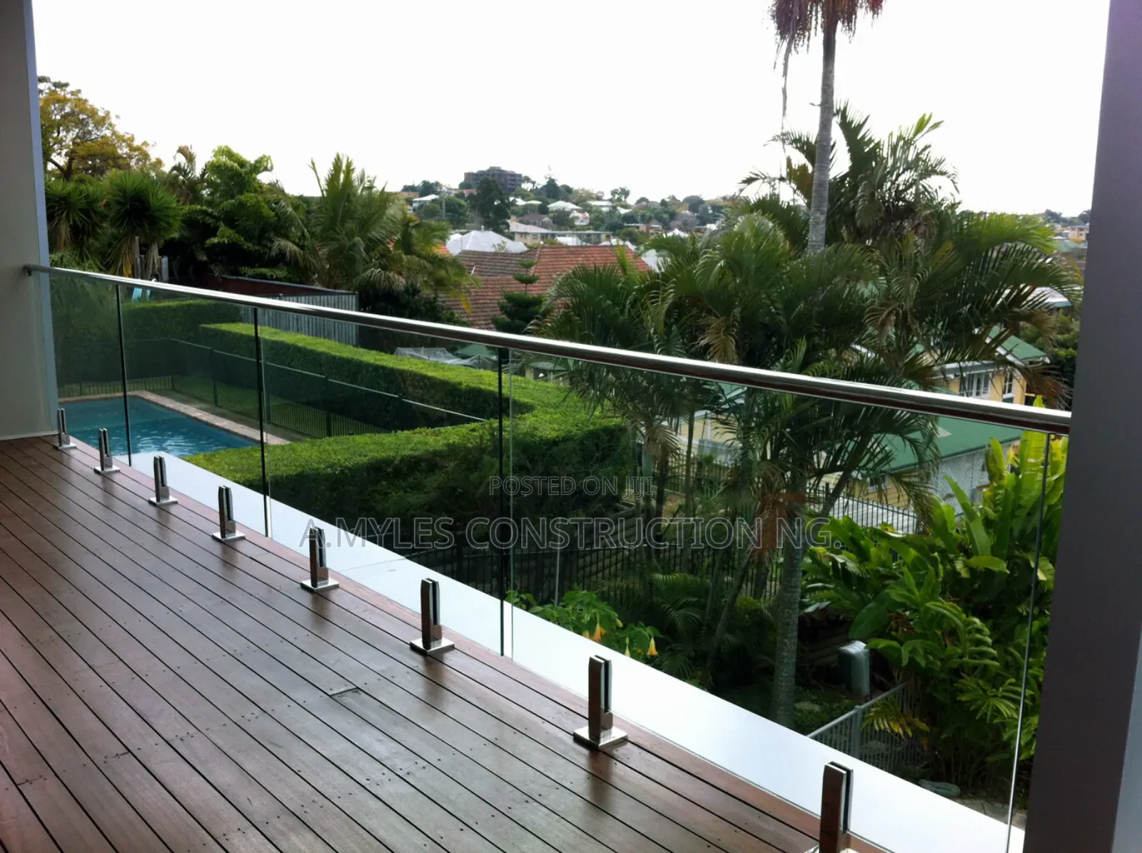 Silver Line Glass Handrail