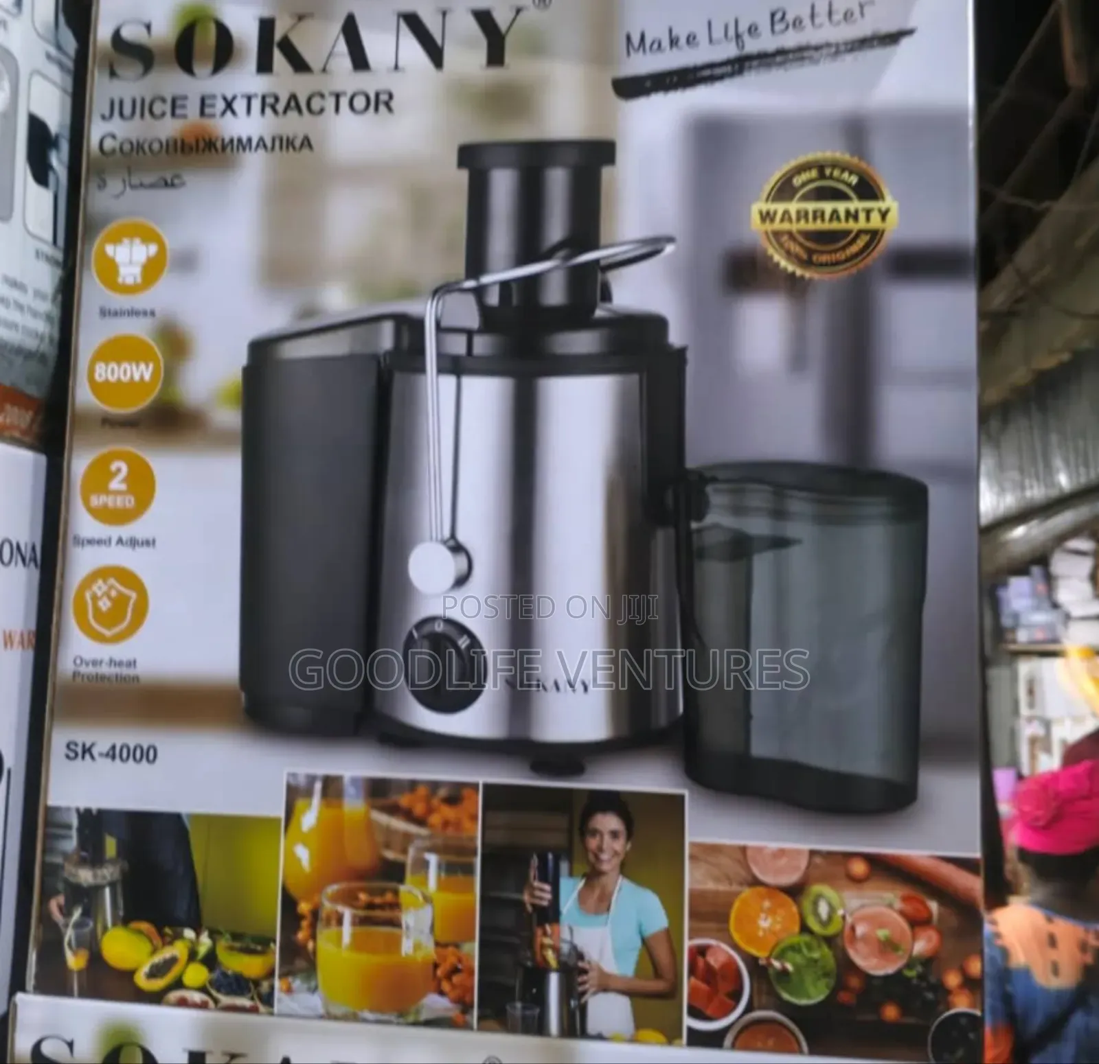 Sokany Juice Extractor