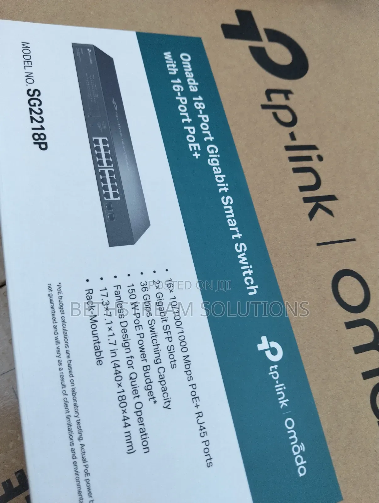 Tp Link 16 Ports Gigabyte Poe Smart Switch