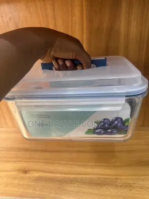 5.6ltrs Tempered Glass Food Storage Bowl