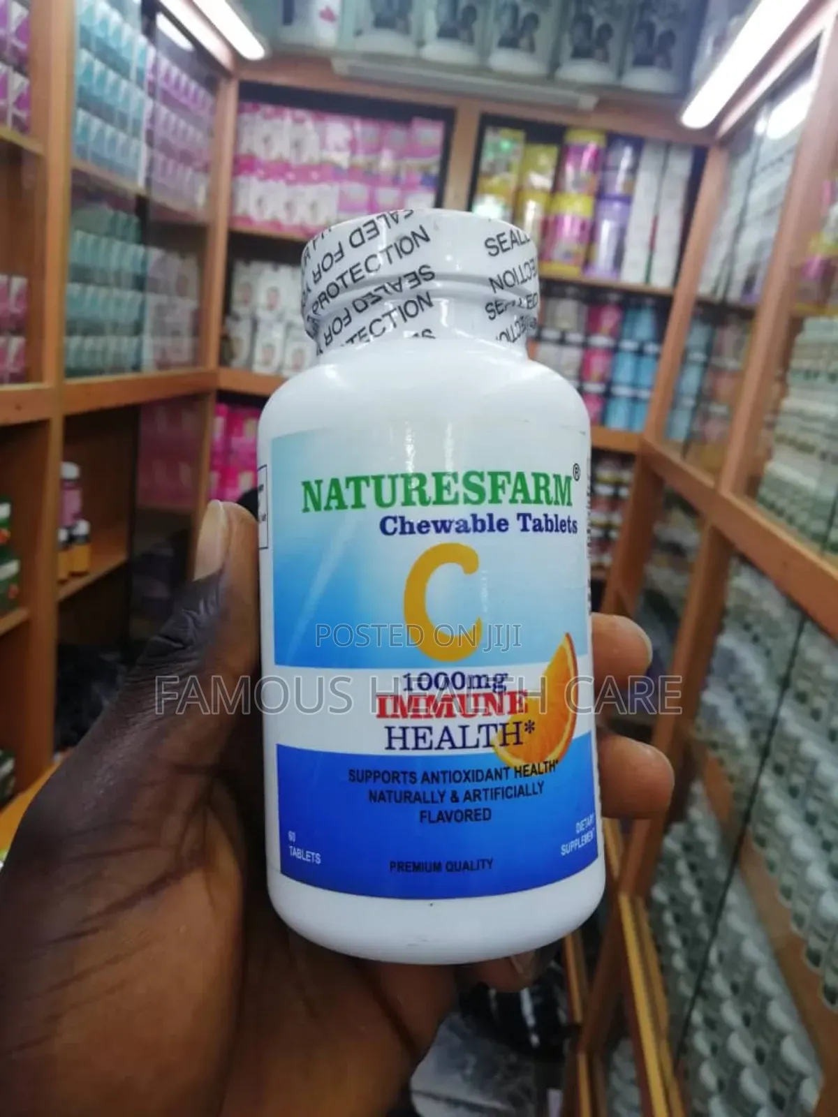 Nature's Farm Chewable Vitamin C Tablets