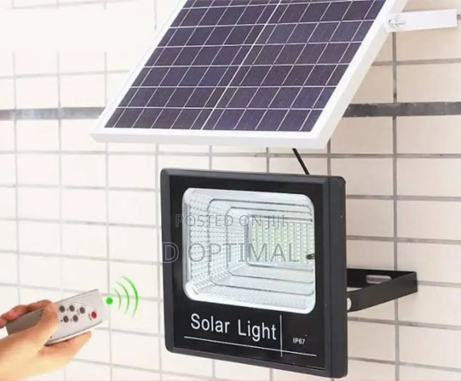 300 Watts Solar-Powered Floodlight