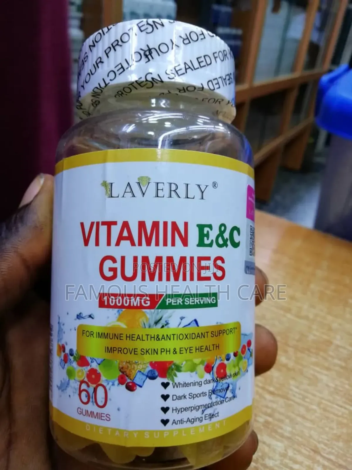 Laverly Vitamin E C Gummies