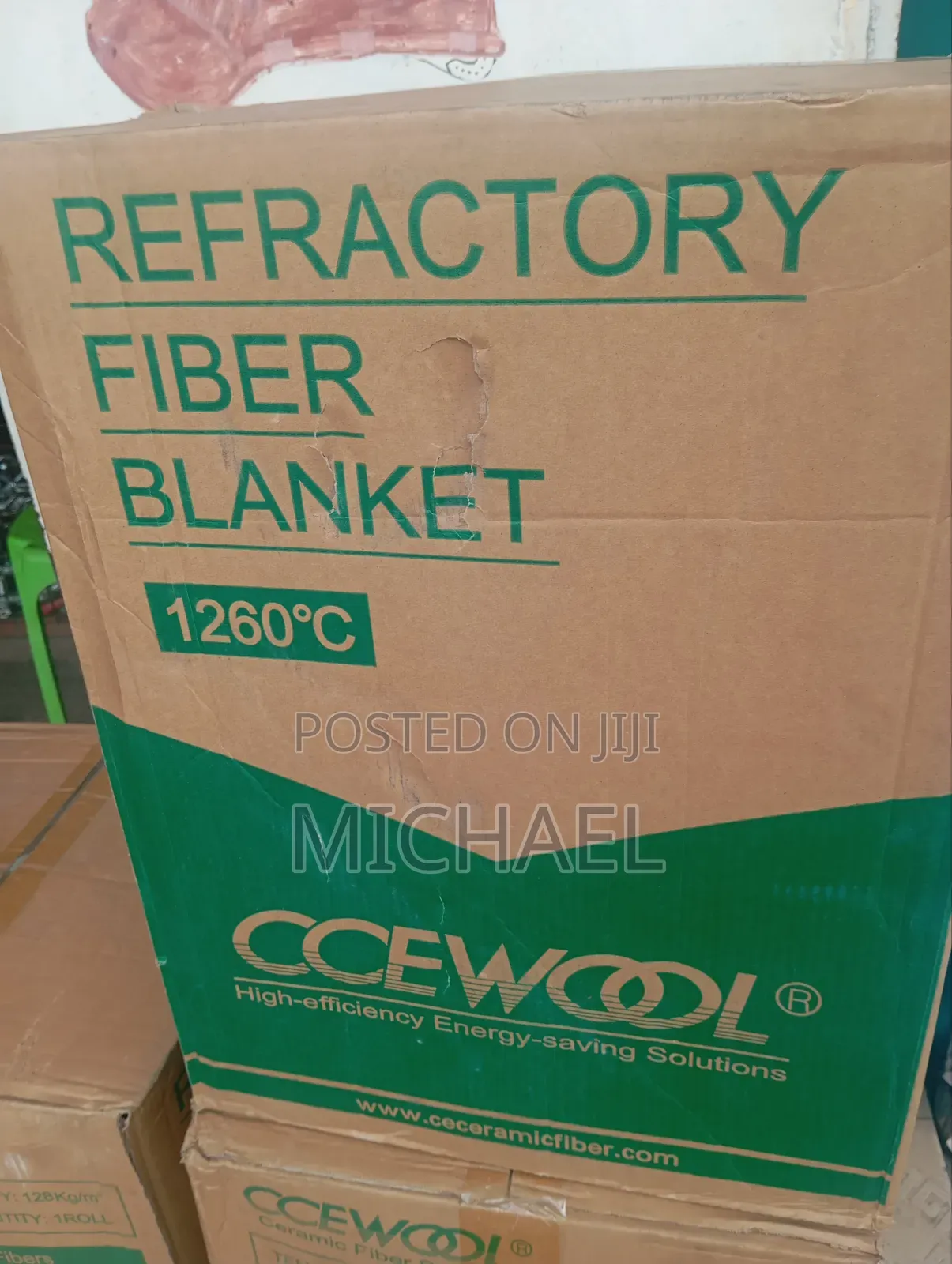 Refractory Ceramic Fire Blanket 50x610x3600 Mm