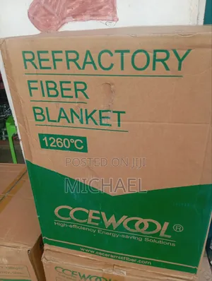 Refractory Ceramic Fire Blanket 50x610x3600 Mm