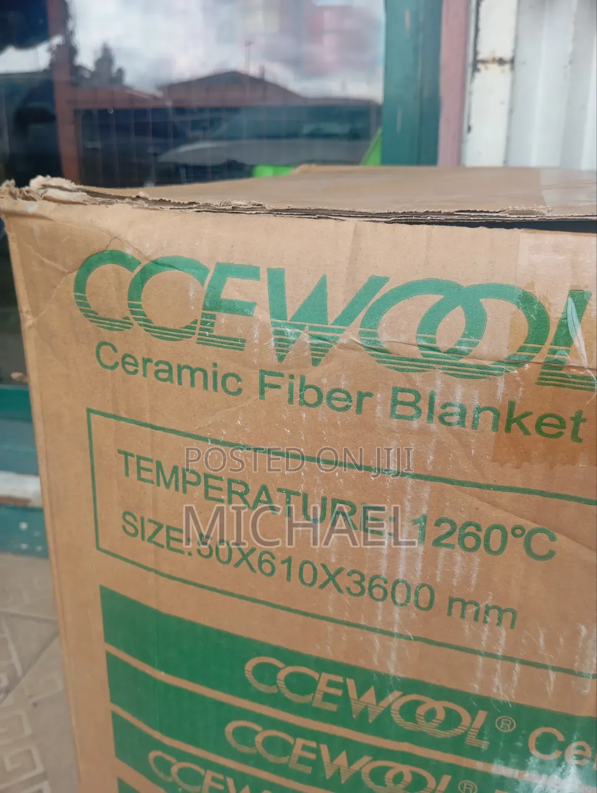 Refractory Ceramic Fire Blanket 50x610x3600 Mm