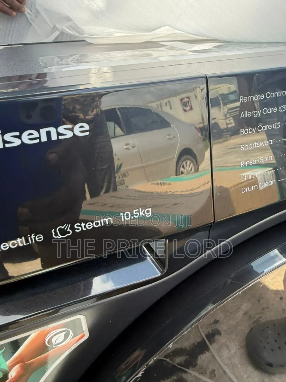 Hisense 10.5kg Front Loader Automatic Washing Machine Inverter Model