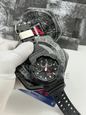 G-Shock Water .Resistant .Dual .Time .Wristwatches