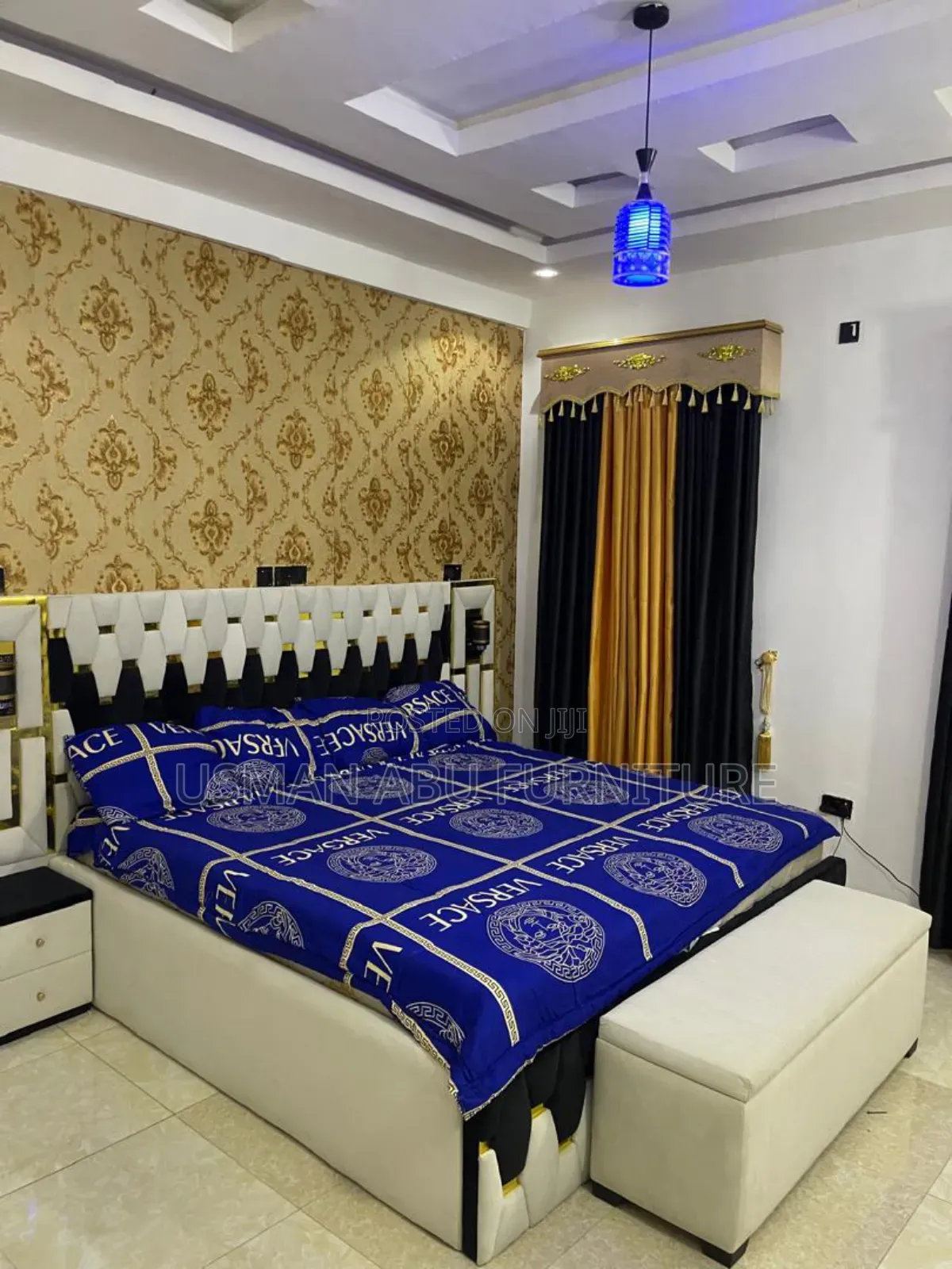 A Six by Six Pardded Bed