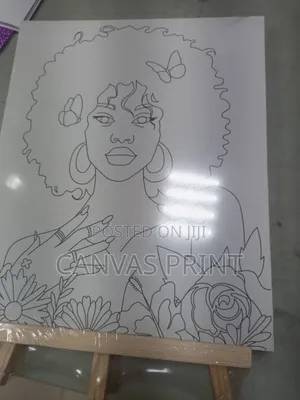 Pre Drawn Canvas Set