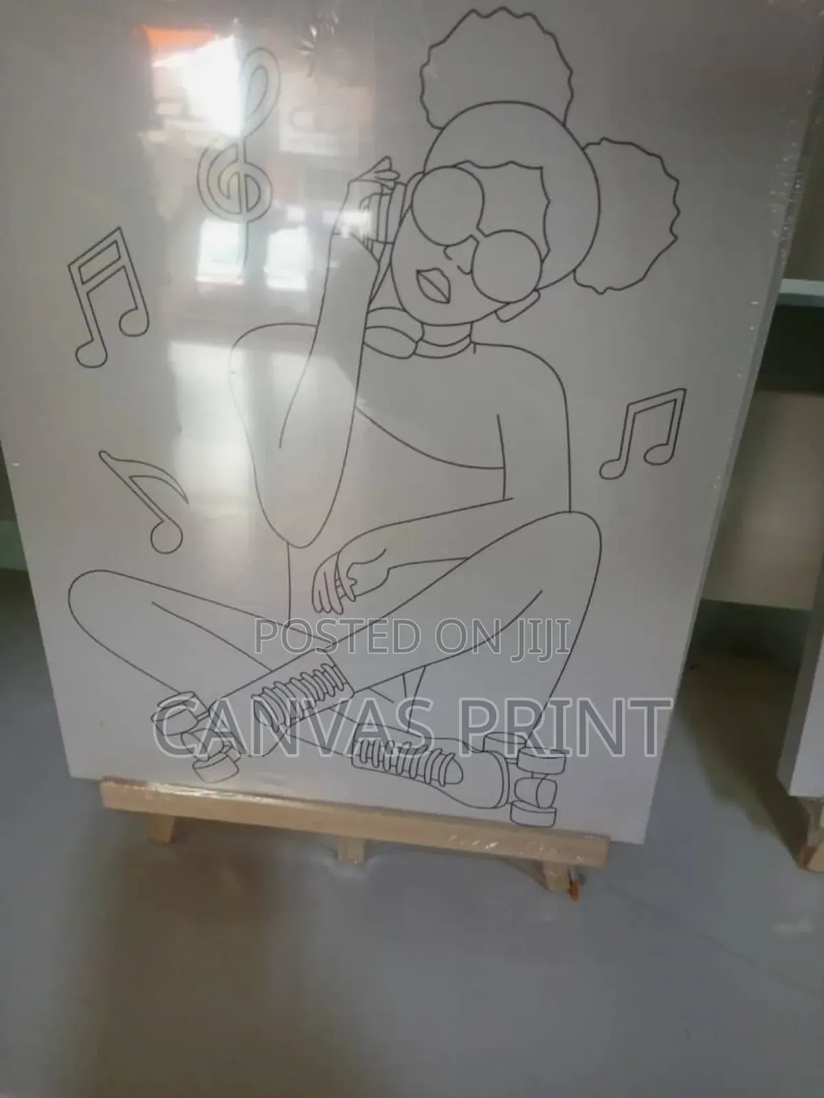 Pre Drawn Canvas Set