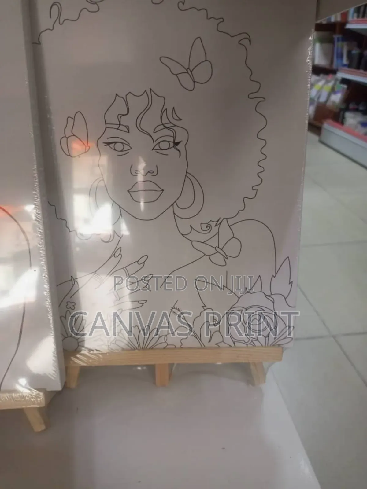 Pre Drawn Canvas Set