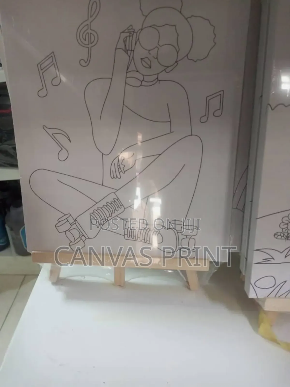 Pre Drawn Canvas Set
