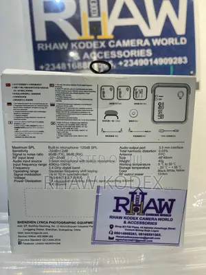 Lensgo Lavalier Wireless Microphone 348c