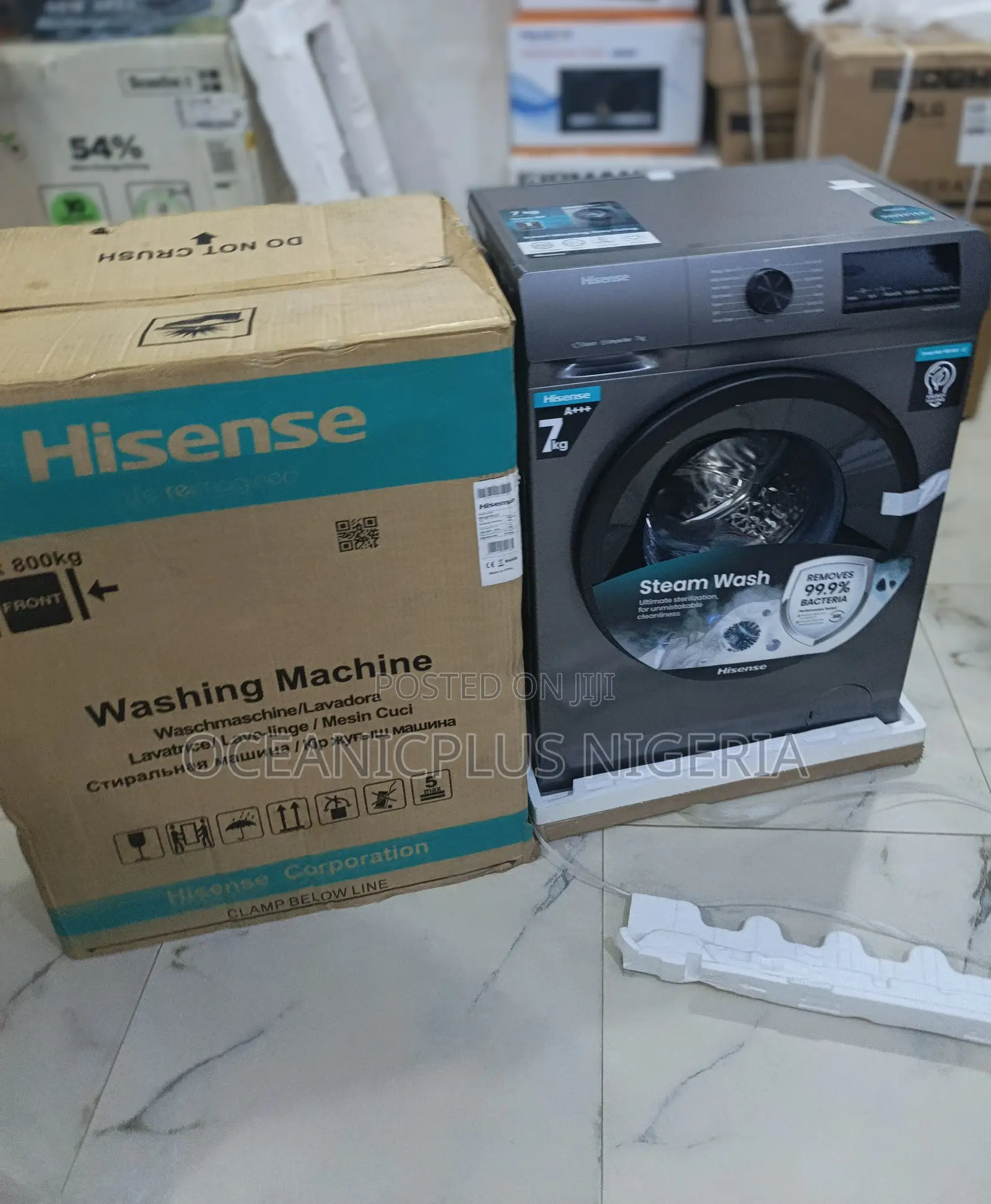 Energy Efficient Hisense 7kg Front-Load Automatic Washing Machine