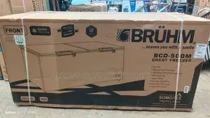 Bruhm 550l Double Door Freezer