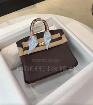 Original Brown Birkin Edition Comes With a Twilly as Shown