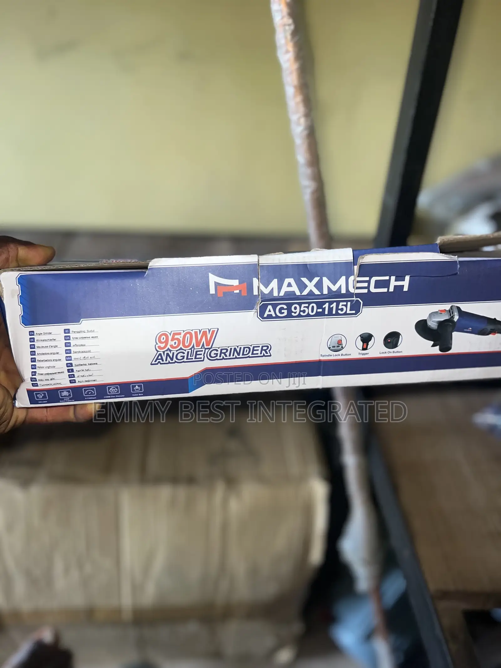 Maxmech Ag 950-115l Angle Grinder