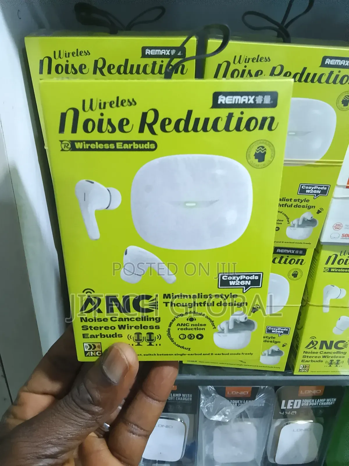 Remax Anc Earbuds in Ikeja - Headphones, Jitech Global System Jgs | Jiji.ng