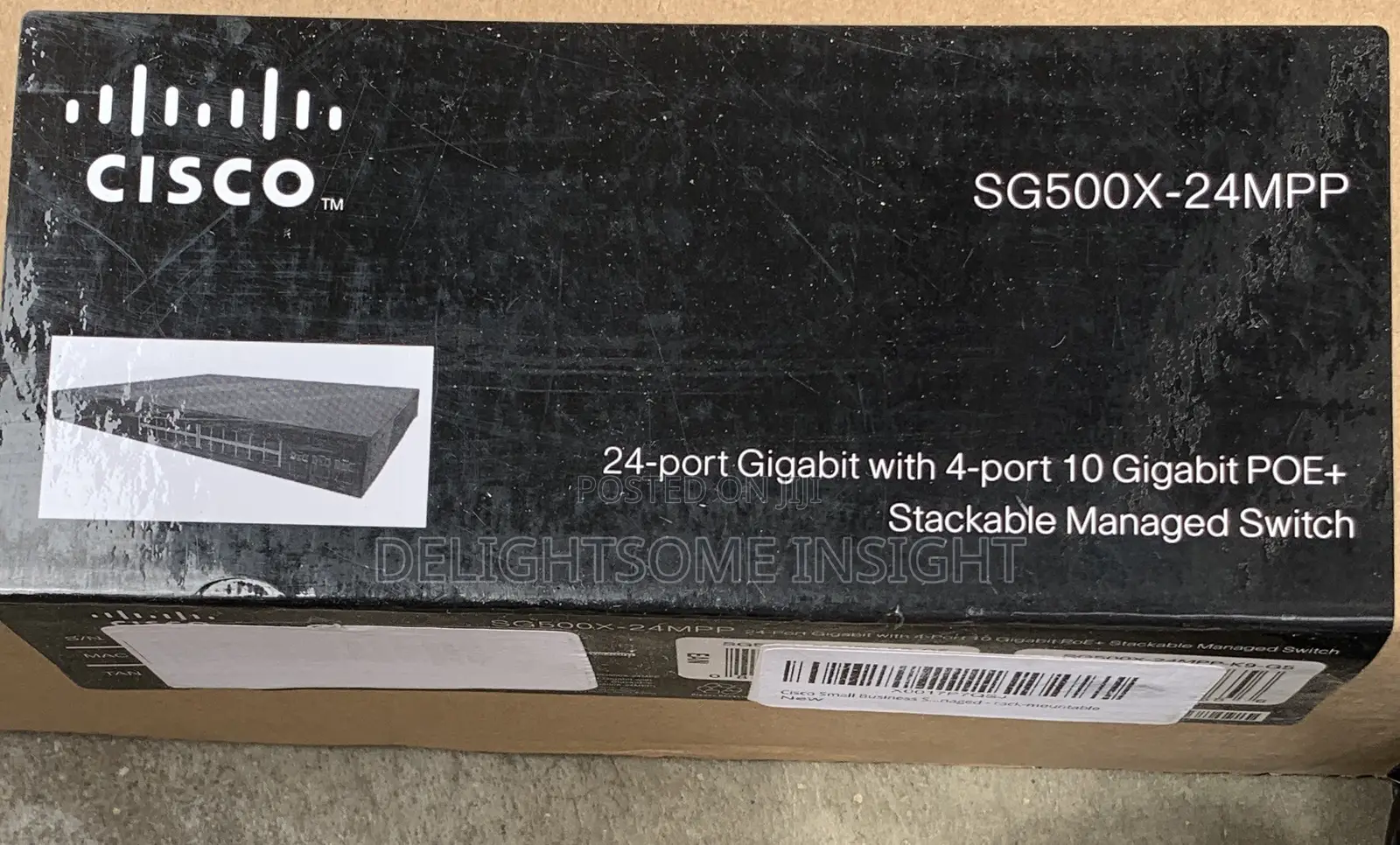 Brand New Cisco Sg500x-24mpp