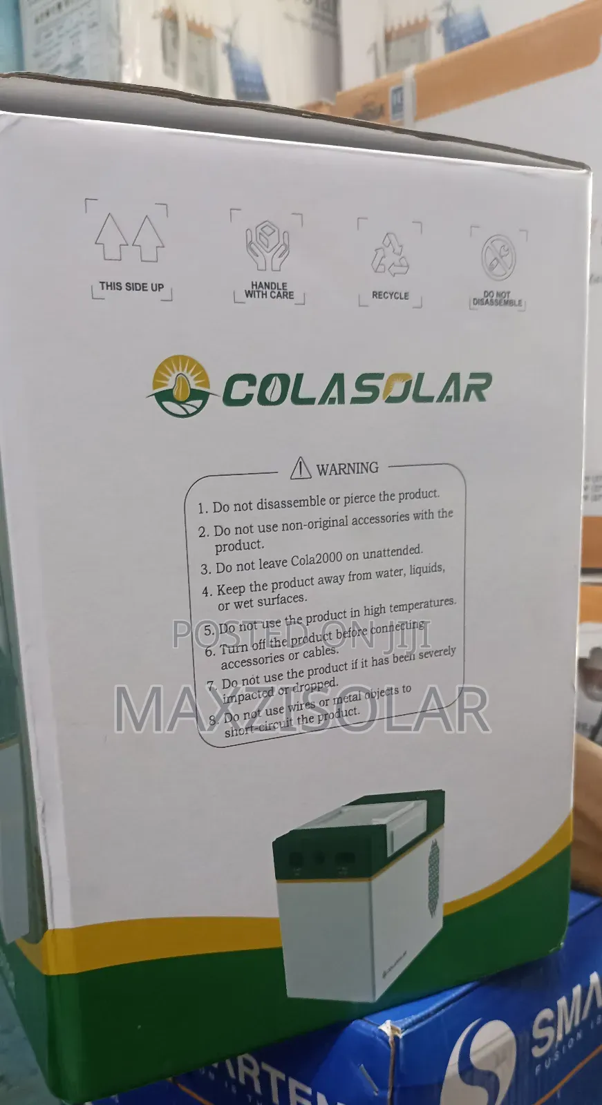 2000wh Colasolar Generator