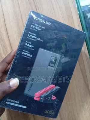 Ugreen Esmah Jump Starter Power Pack-jump Starter Power Pack