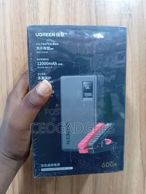 Ugreen Esmah Jump Starter Power Pack-jump Starter Power Pack