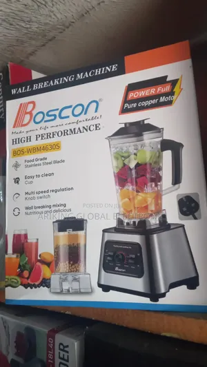 Boscon Industrial Blender Pure Copper Motor