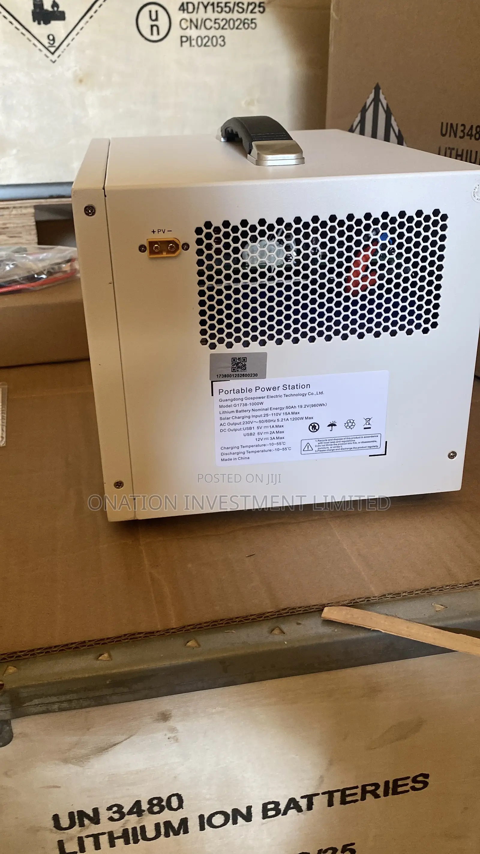 1200w Gospower Solar Generator