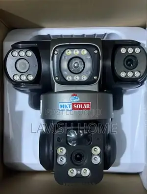 Tripple Lence Solar Powerd Camera